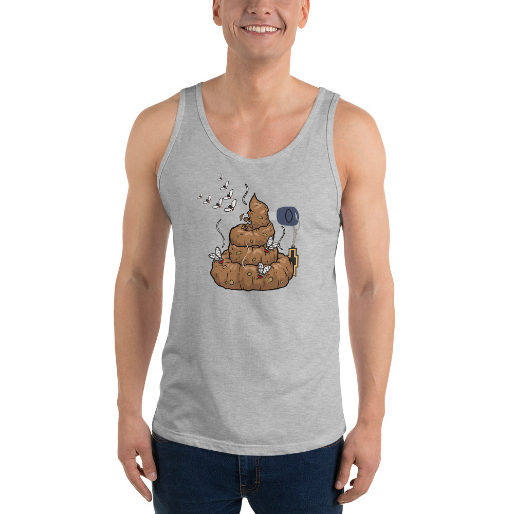 Piece a Poop Chevy Men's Staple Tank Top