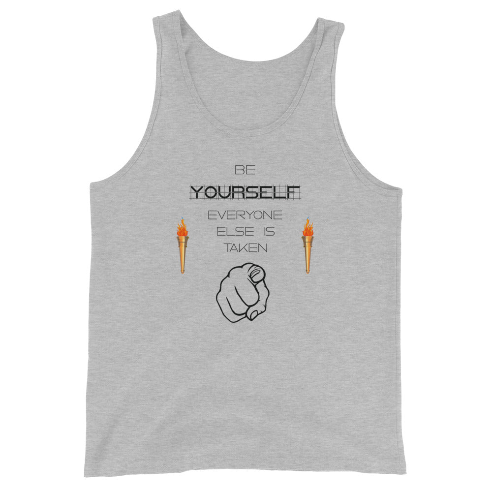 Be Yourself Men's Staple Tank Top
