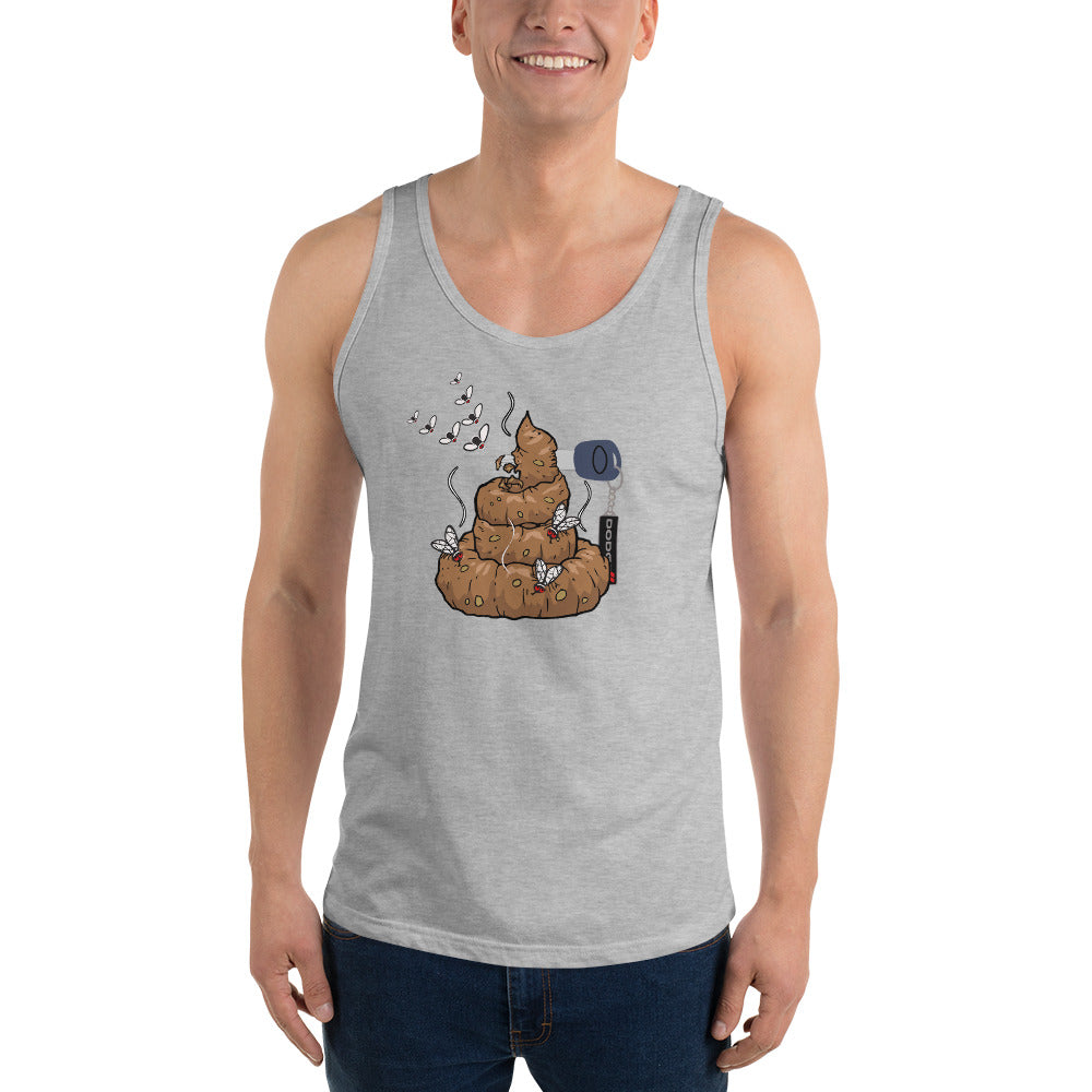 Piece of Poop Dodge Men's Staple Tank Top