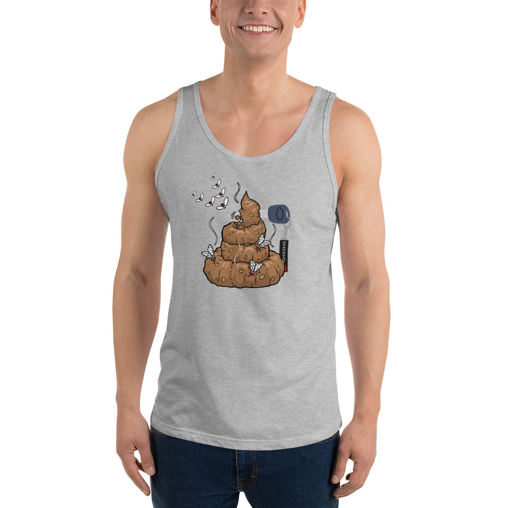 Piece of Poop Dodge Men's Staple Tank Top