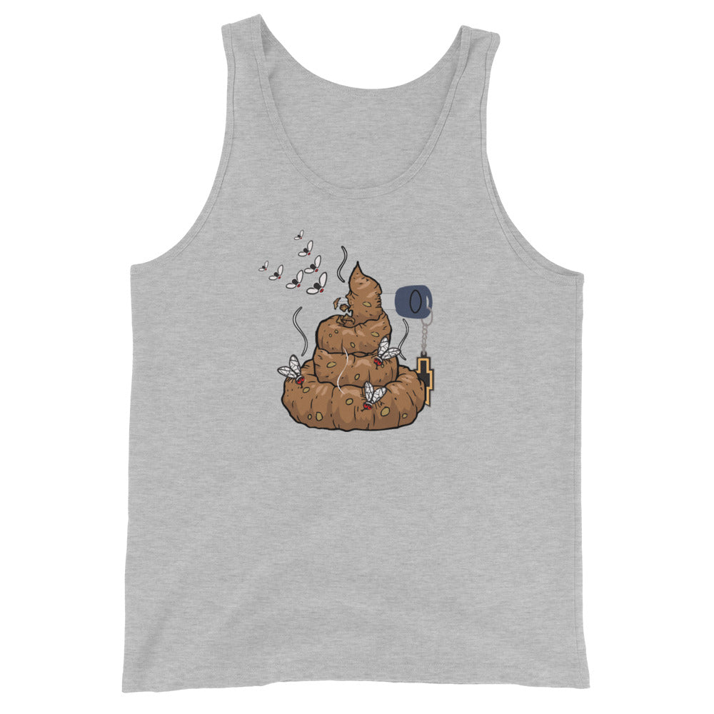Piece of Poop Chevy Men's Staple Tank Top