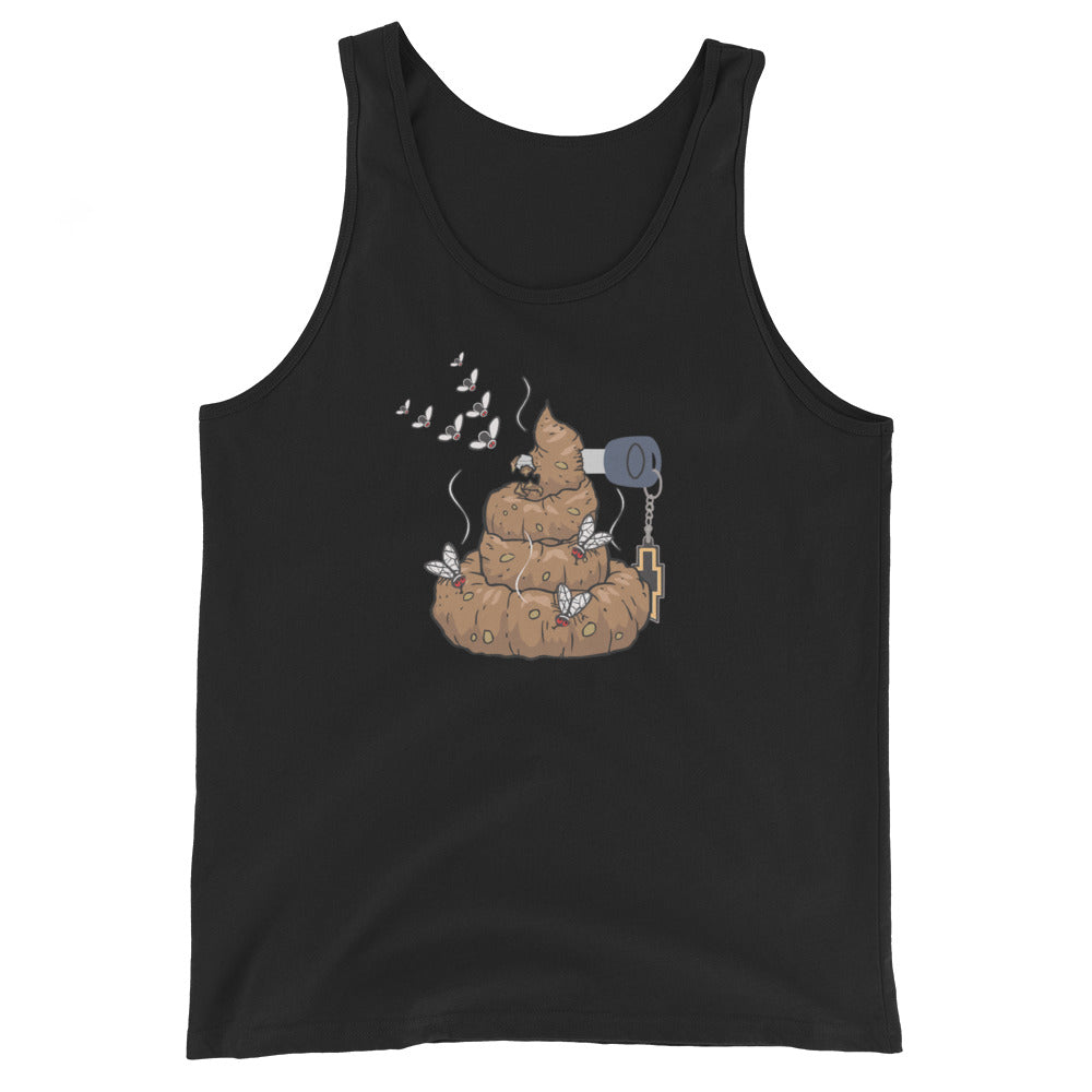 Piece of Poop Chevy Men's Staple Tank Top