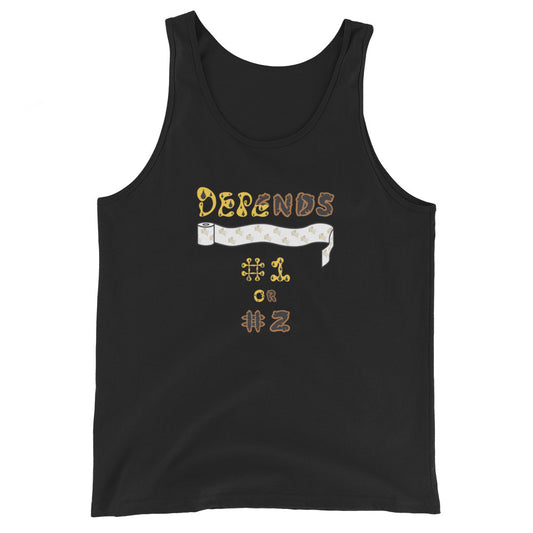 1 or 2? Men's Tank Top