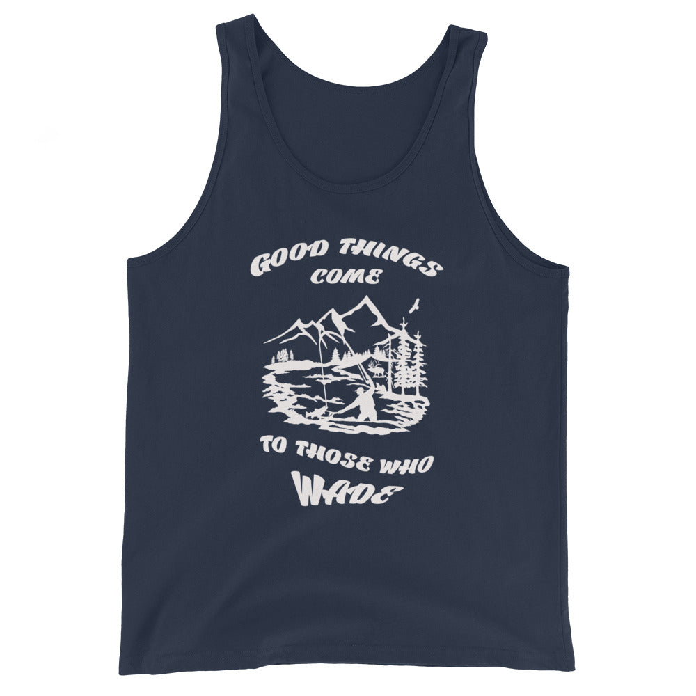 Good Things Come Men's Staple Tank Top