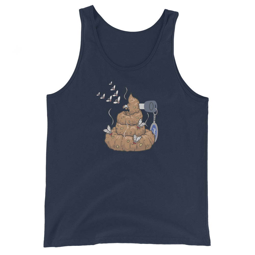 Piece of Poop Ford Men's Staple Tank Top