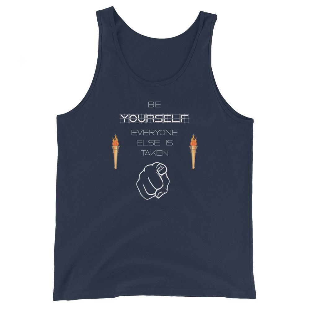 Be Yourself Men's Staple Tank Top