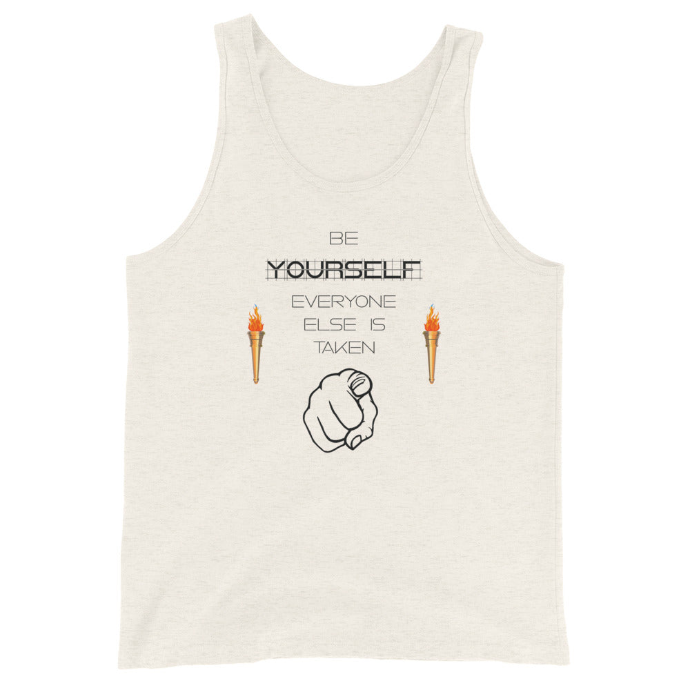 Be Yourself Men's Staple Tank Top