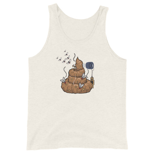 Piece of Poop Chevy Men's Staple Tank Top