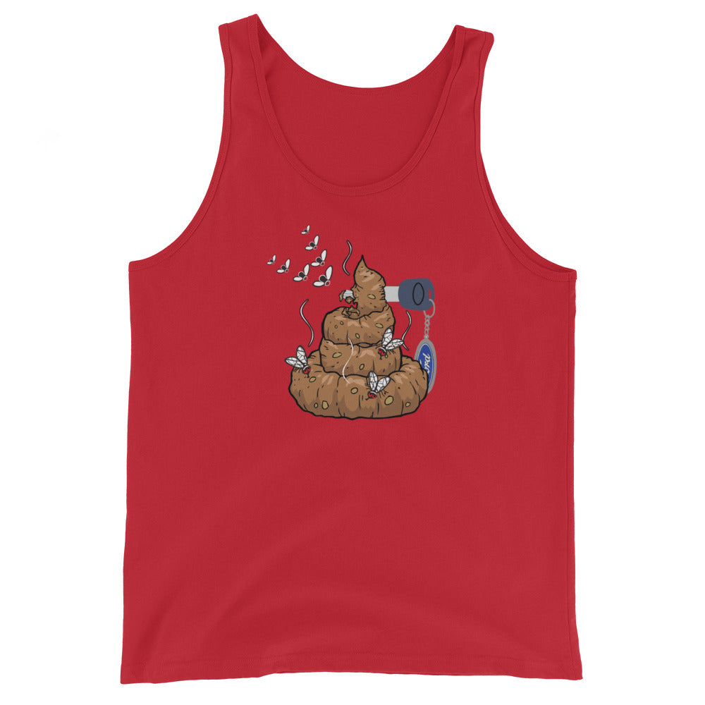 Piece of Poop Ford Men's Staple Tank Top