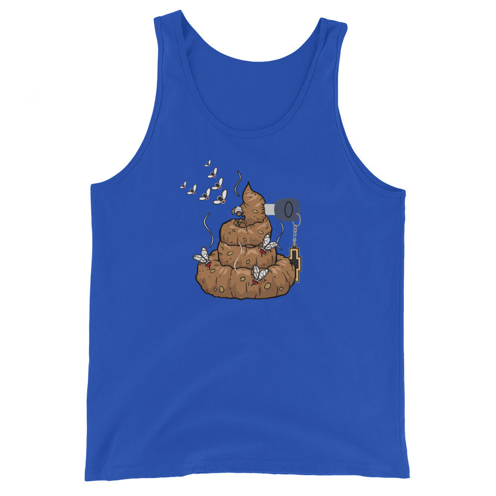 Piece of Poop Chevy Men's Staple Tank Top