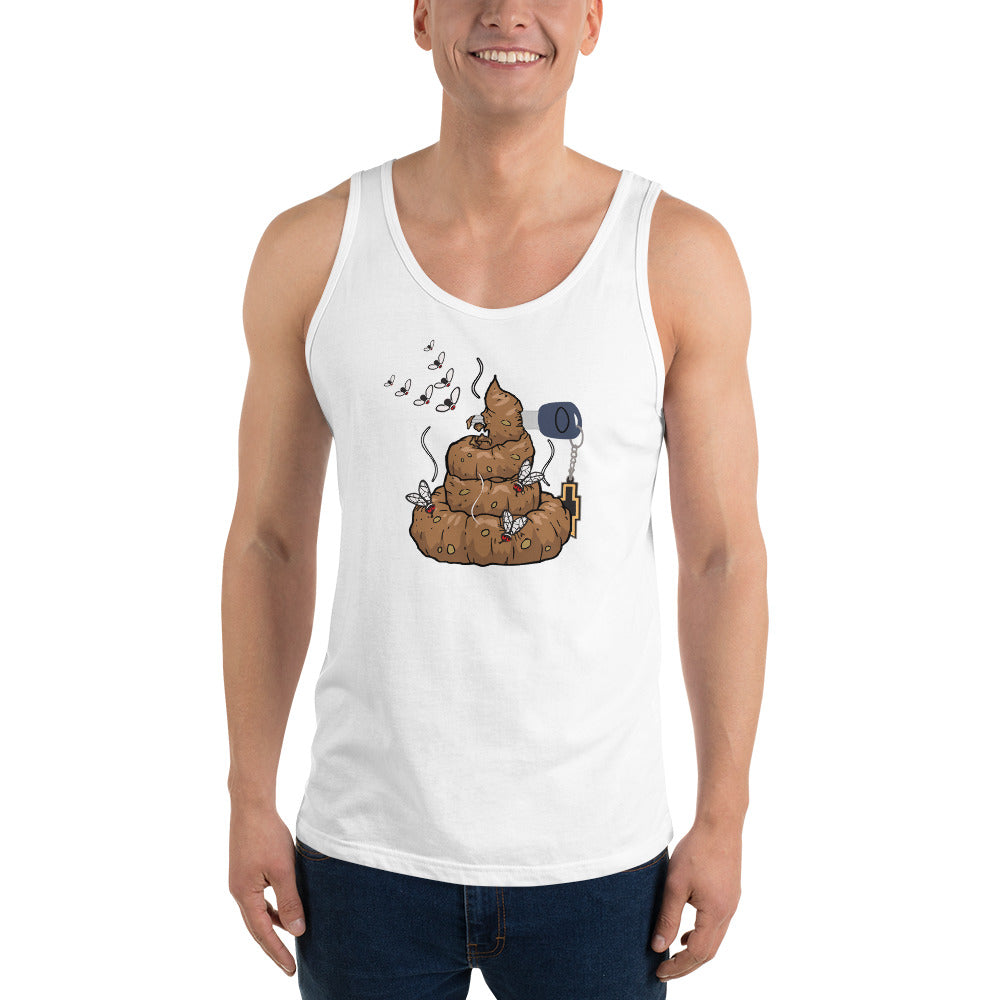 Piece a Poop Chevy Men's Staple Tank Top