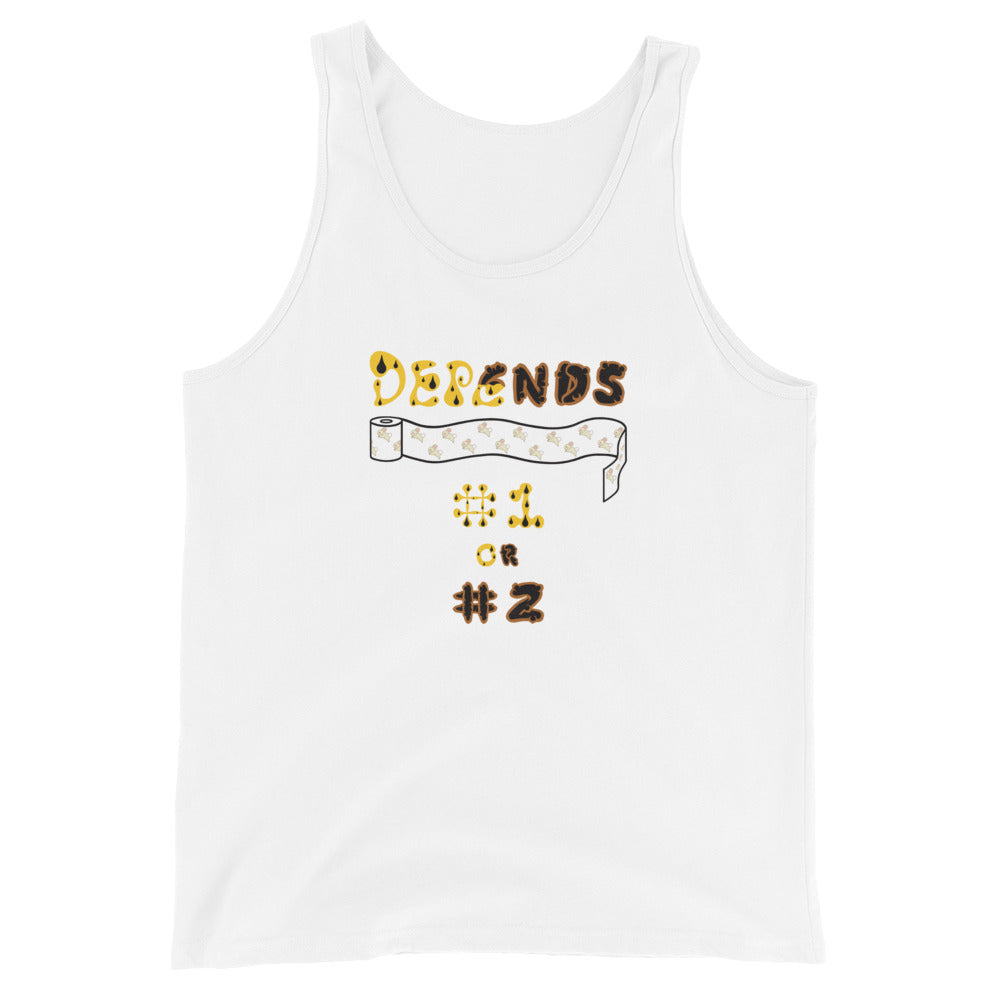 1 or 2? Men's Tank Top