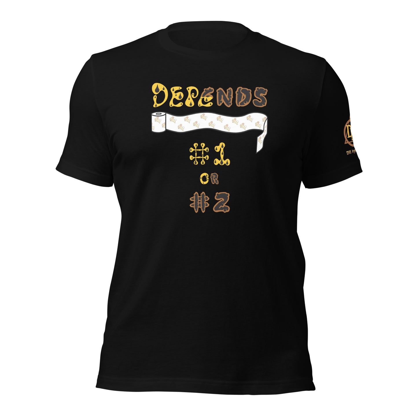 1 or 2? Unisex t-shirt