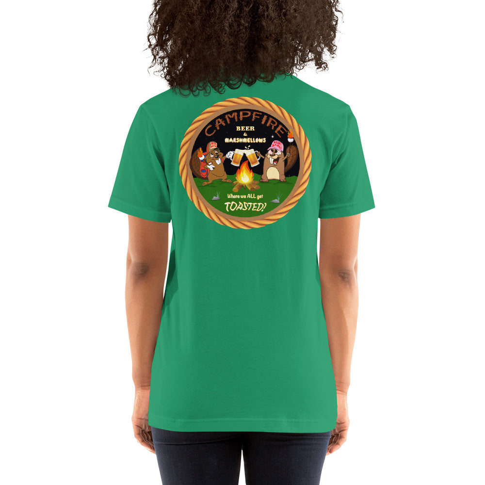 Camping Fun Unisex t-shirt