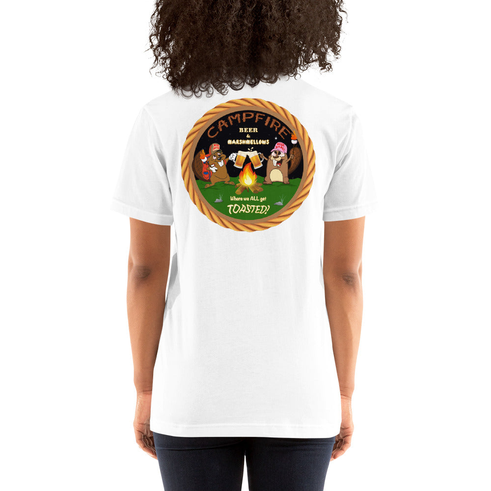 Camping Fun Unisex t-shirt