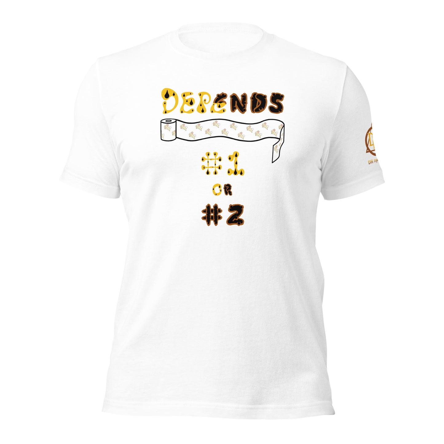 1 or 2? Unisex t-shirt