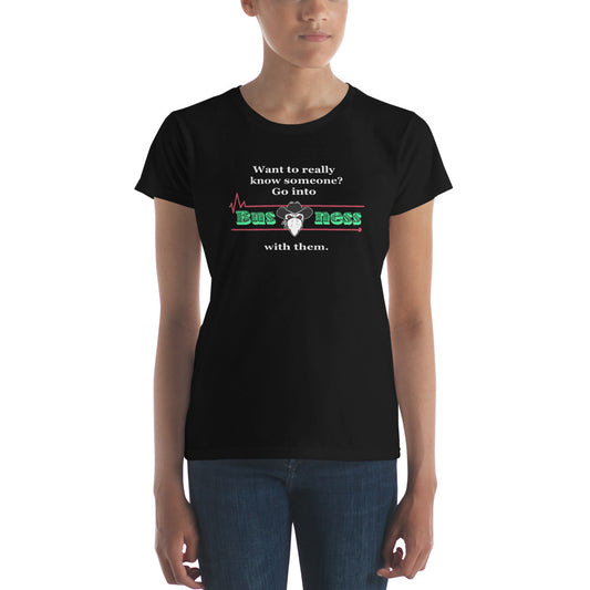 Get to Know Women's short sleeve t-shirt