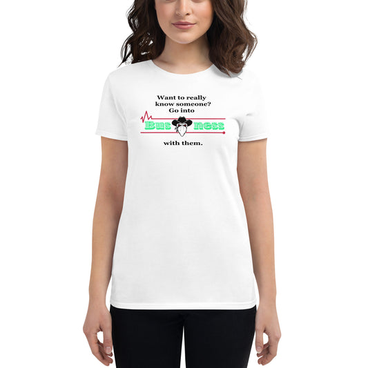 Get to Know Women's short sleeve t-shirt