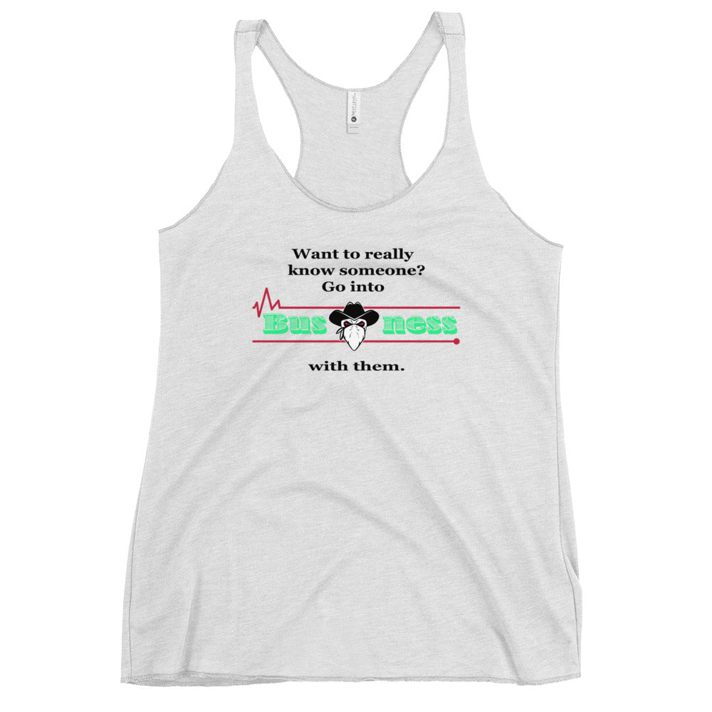 Get to Know Women's Racerback Tank
