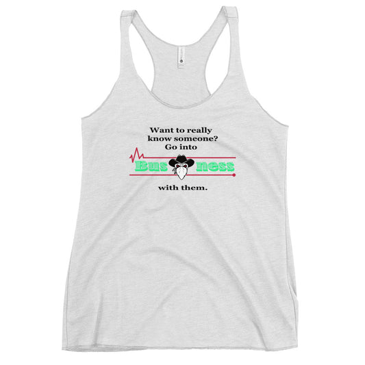 Get to Know Women's Racerback Tank