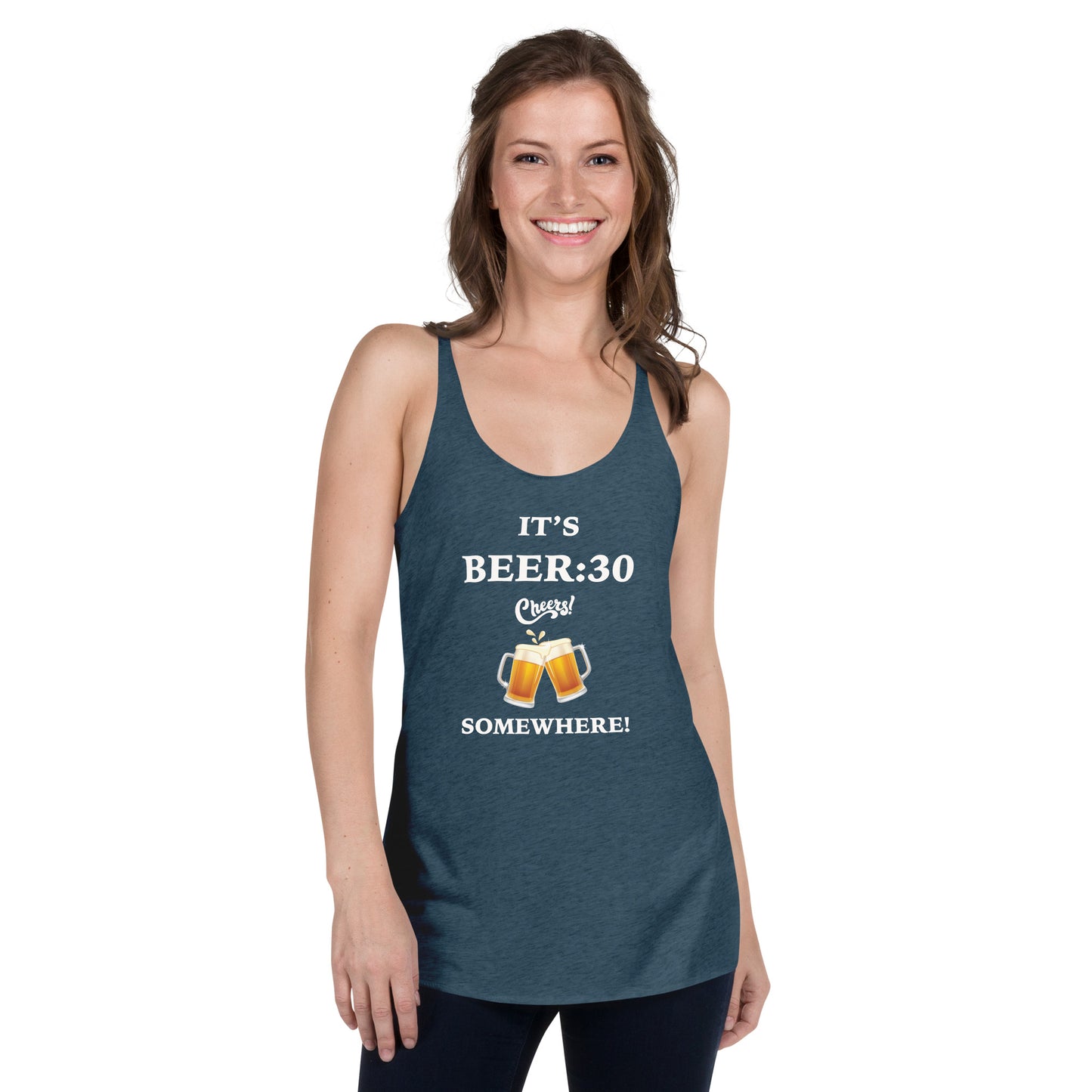 Beer 30 Women's Racerback Tank