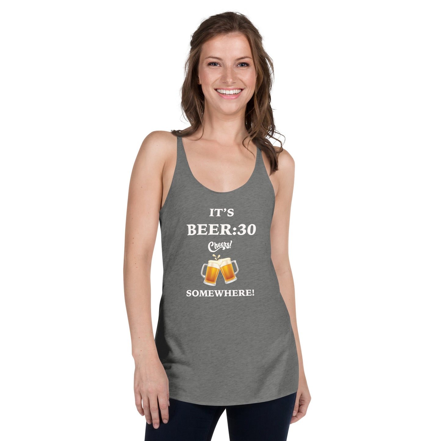 Beer 30 Women's Racerback Tank