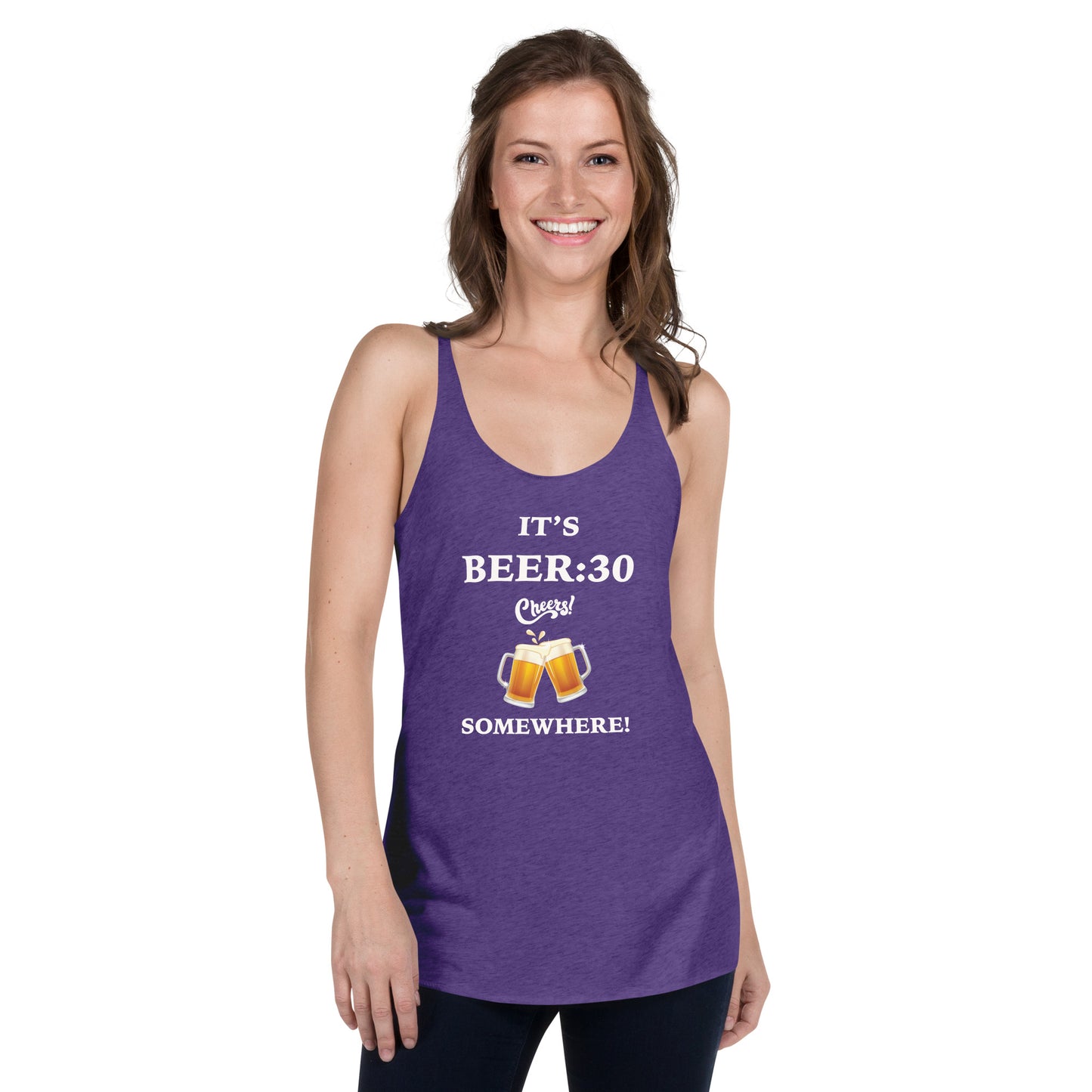 Beer 30 Women's Racerback Tank