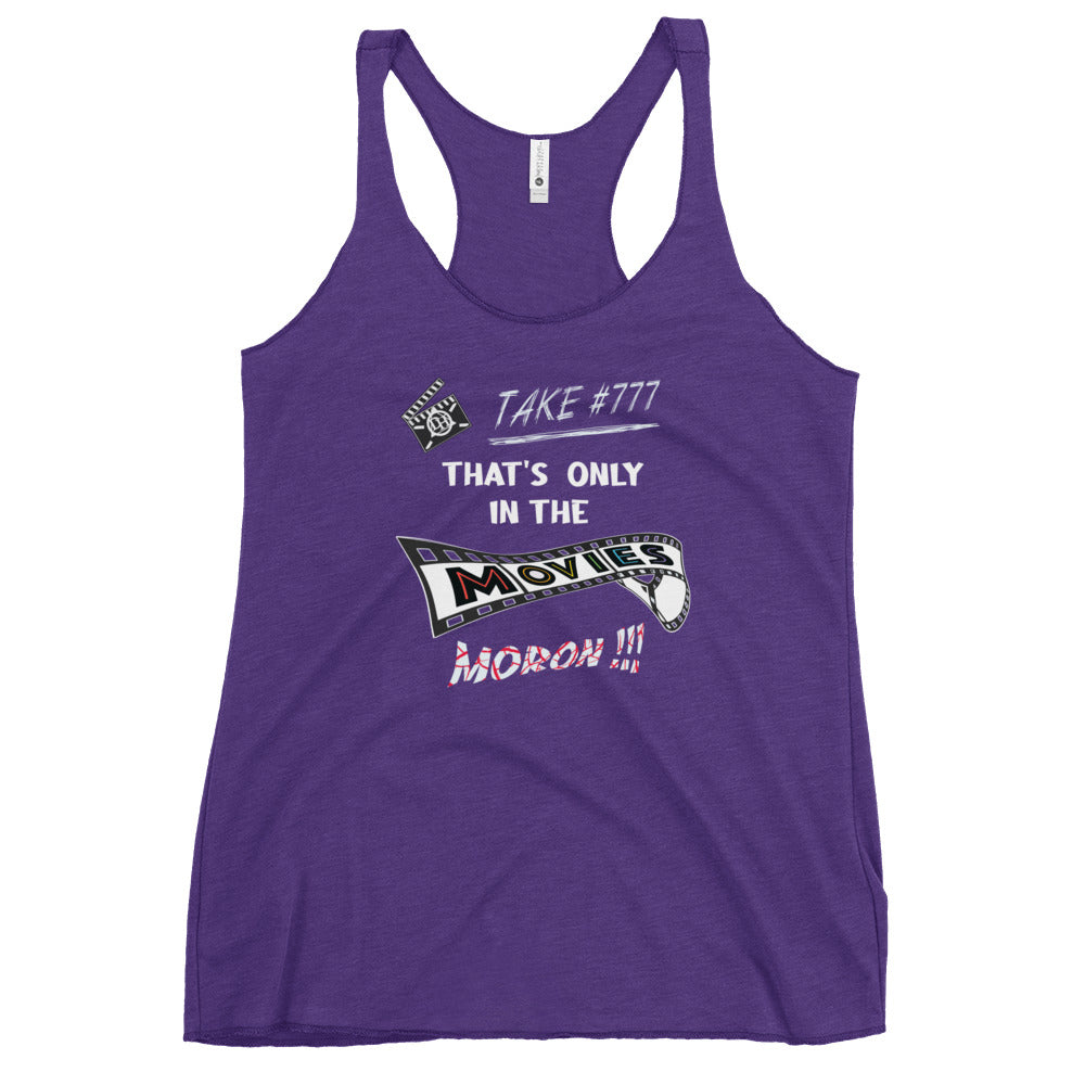 In the movies Women's Racerback Tank