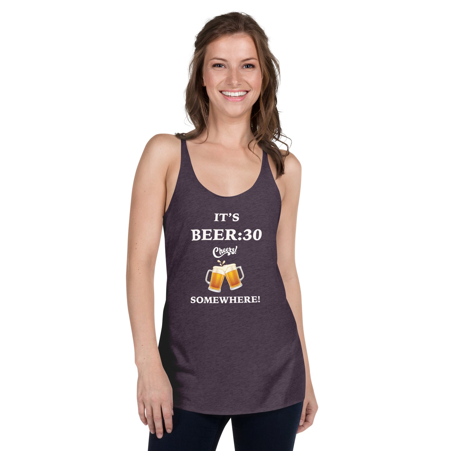 Beer 30 Women's Racerback Tank