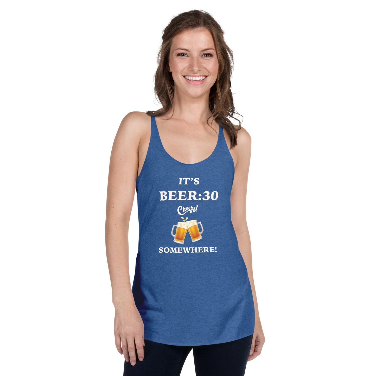 Beer 30 Women's Racerback Tank
