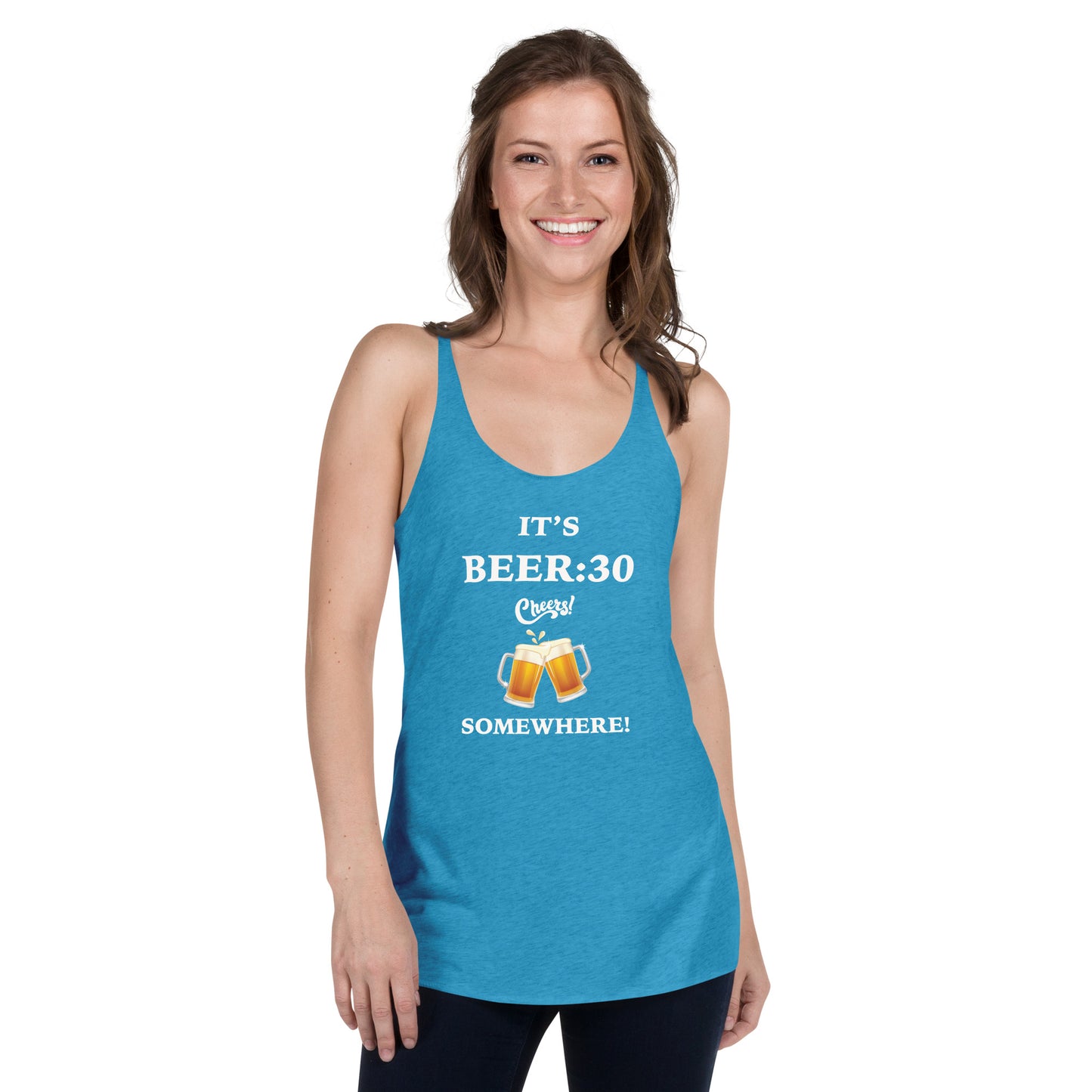 Beer 30 Women's Racerback Tank