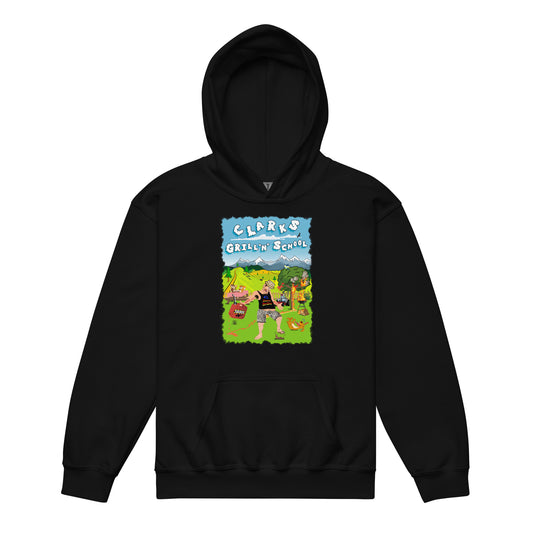 BBQ School Youth heavy blend hoodie