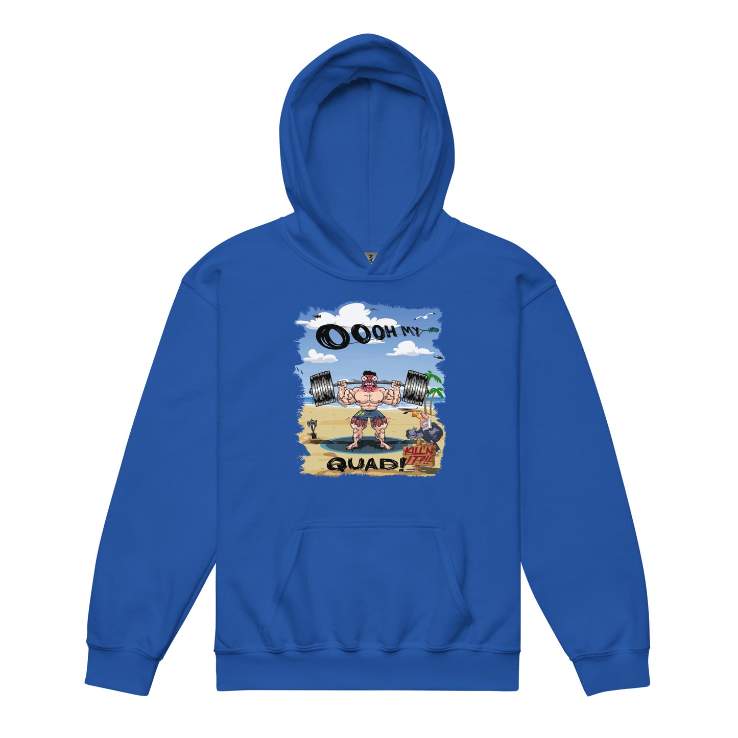 Quad Beach Youth heavy blend hoodie