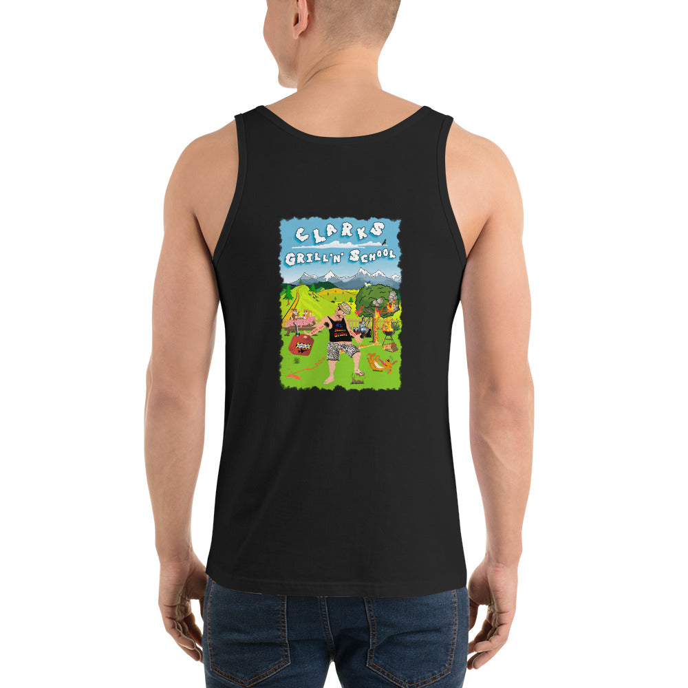 BBQ School Men's Staple Tank Top