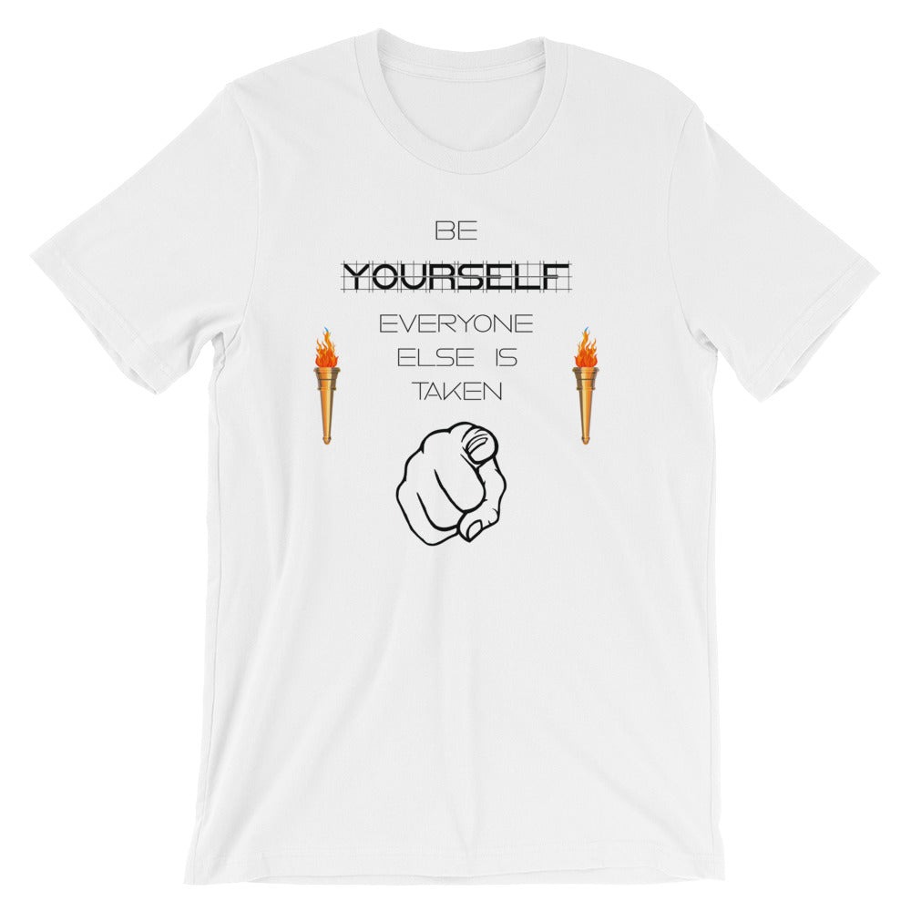Be Yourself Short-Sleeve Unisex T-Shirt