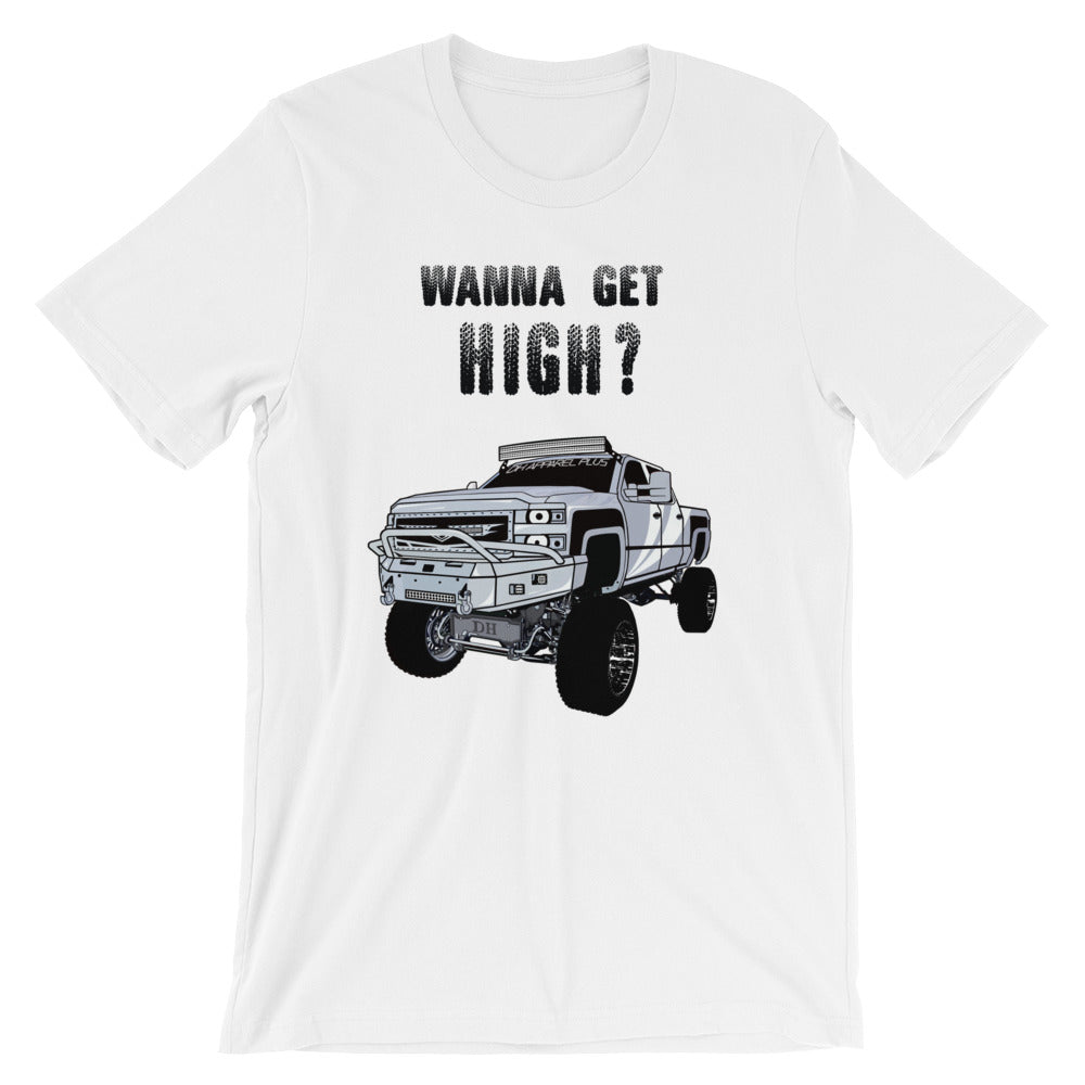 Get High Truck Short-Sleeve Unisex T-Shirt