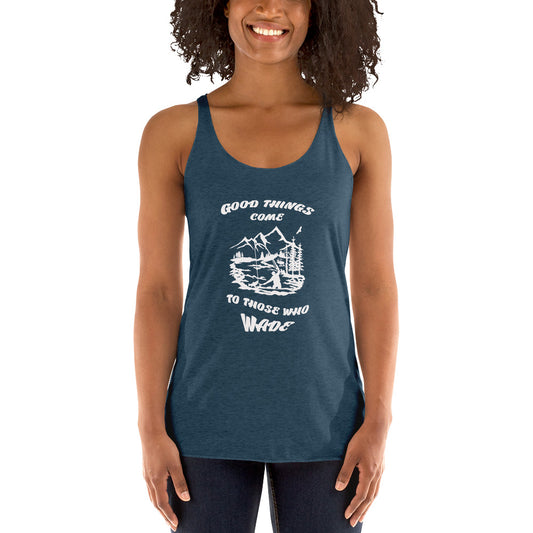 Good things come Women's Racerback Tank