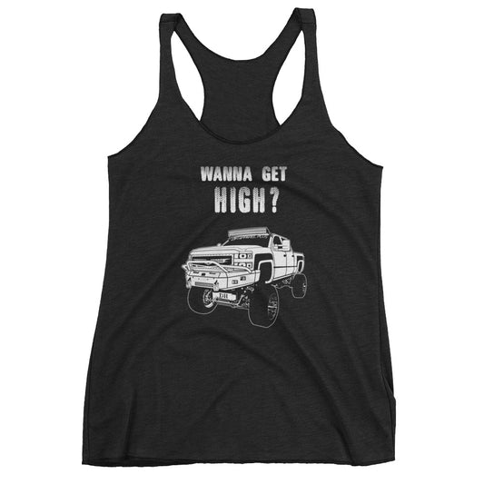 Get High Truck Women's Racerback Tank