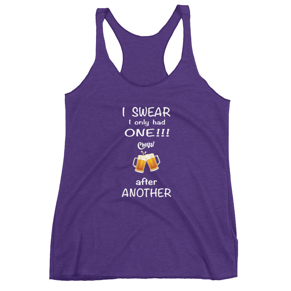 Only one Women's Racerback Tank