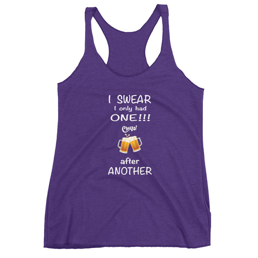 Only one Women's Racerback Tank