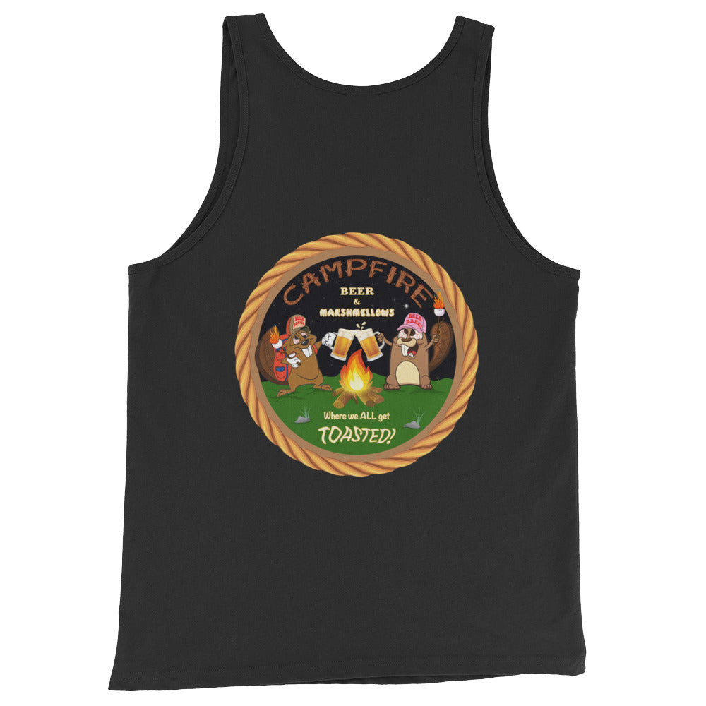 Camping Fun Unisex  Tank Top