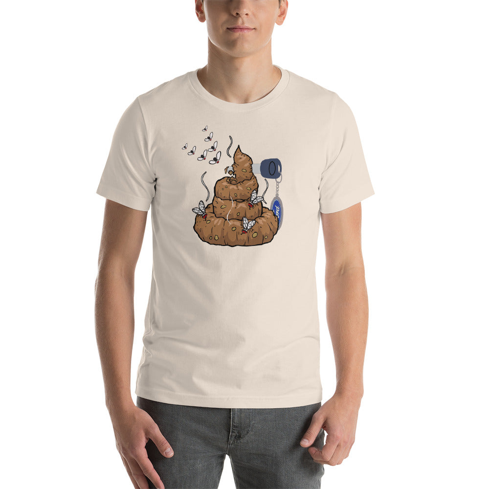 Piece of poop Ford Short-Sleeve Unisex T-Shirt