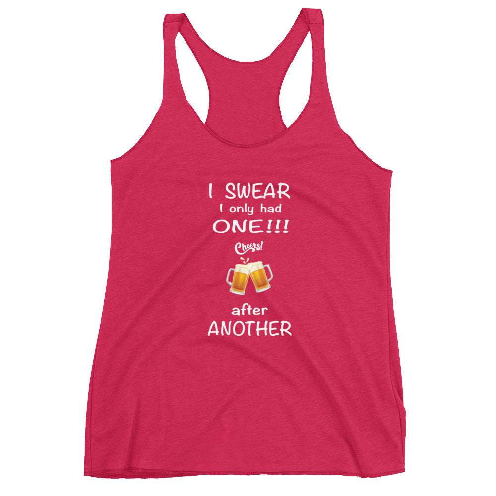 Only one Women's Racerback Tank