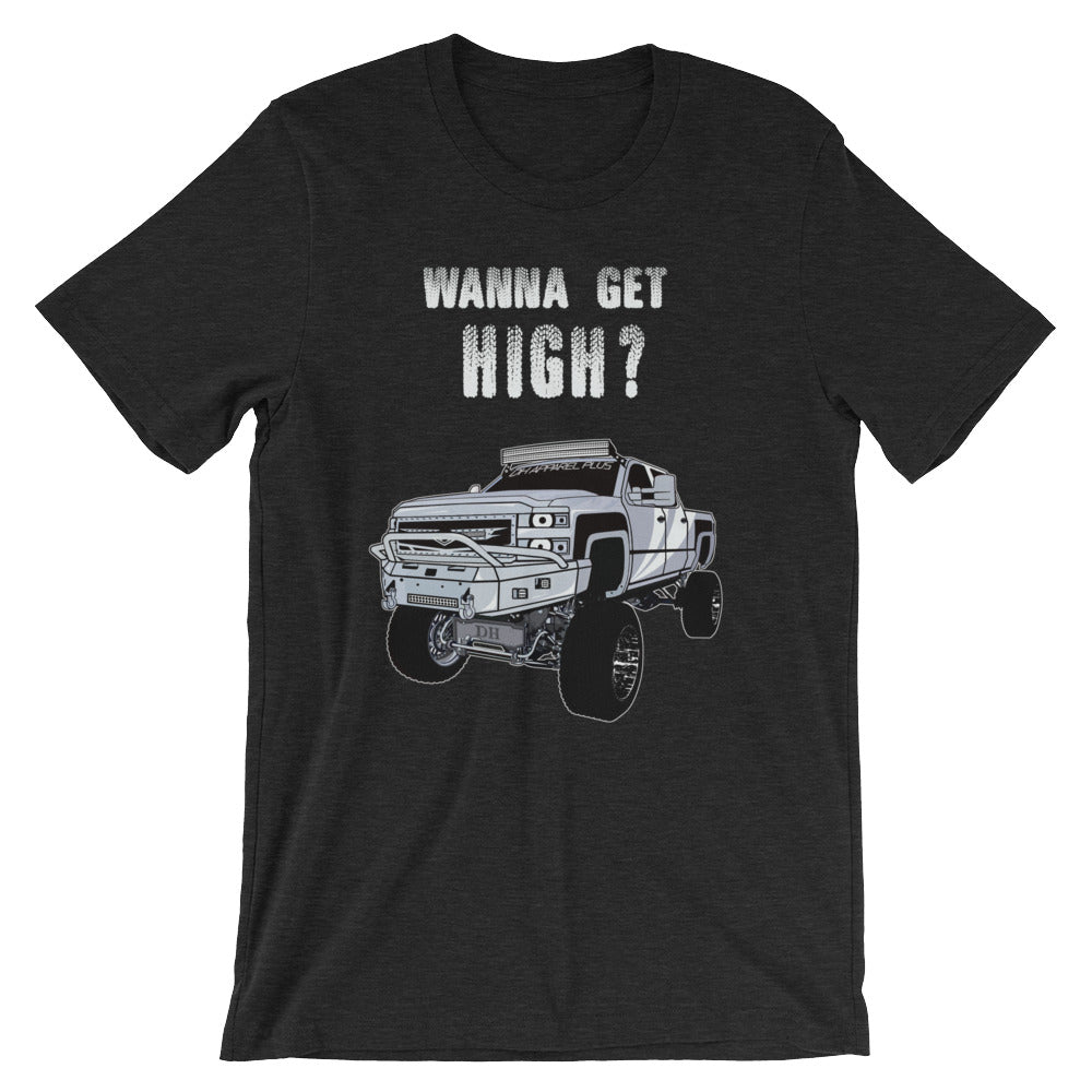 Get High Truck Short-Sleeve Unisex T-Shirt