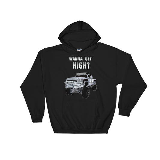 Get High Truck Hooded Sweatshirt