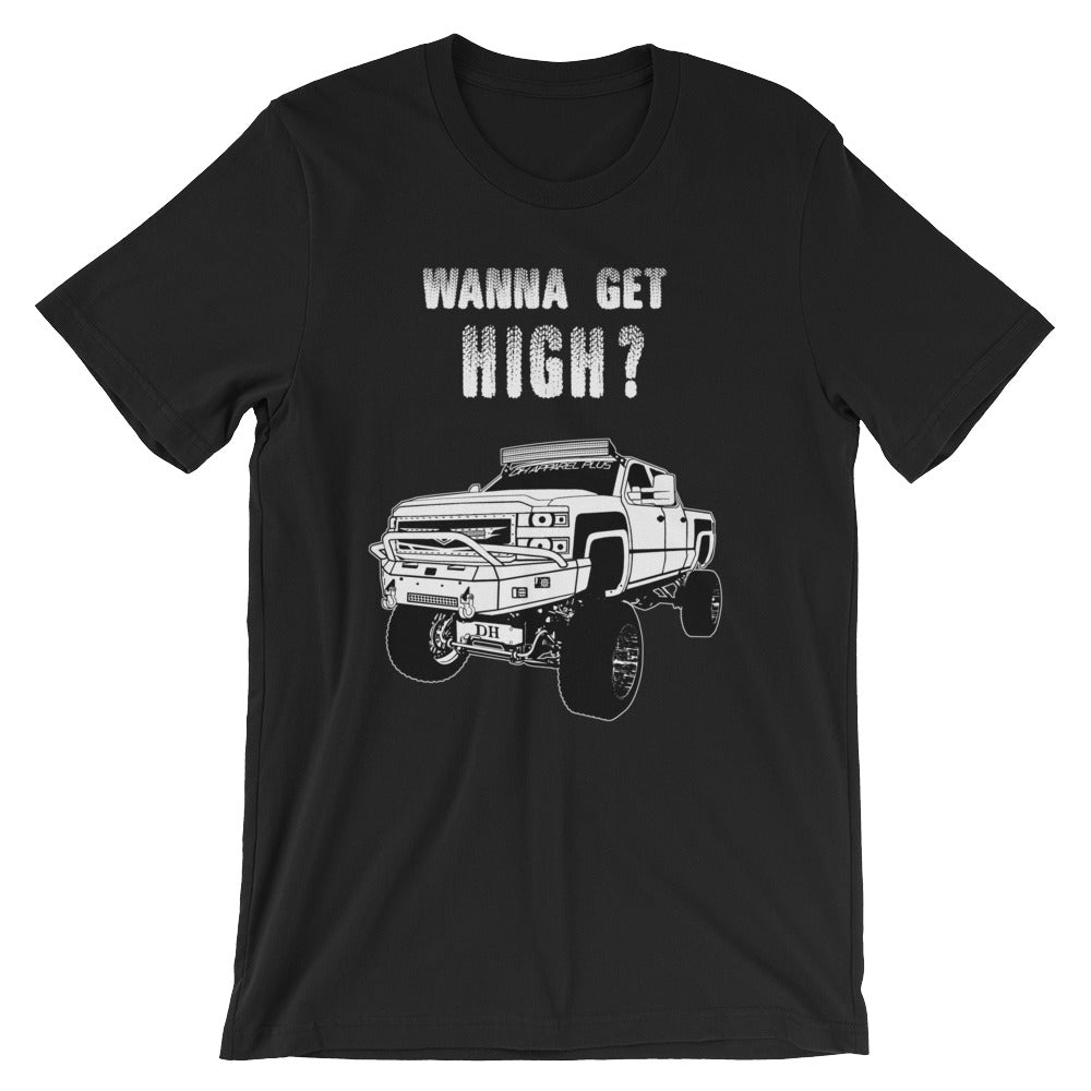 Get High Truck Short-Sleeve Unisex T-Shirt