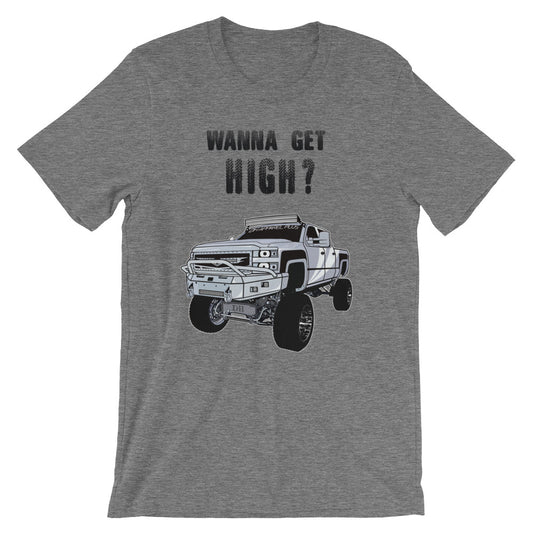 Get High Truck Short-Sleeve Unisex T-Shirt