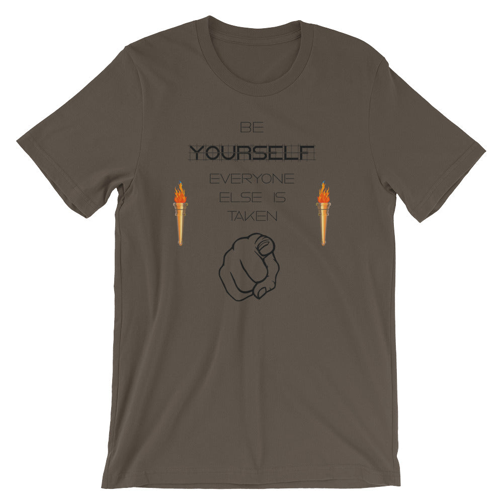 Be Yourself Short-Sleeve Unisex T-Shirt