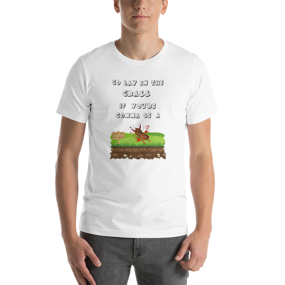 Lay in Grass Short-Sleeve Unisex T-Shirt