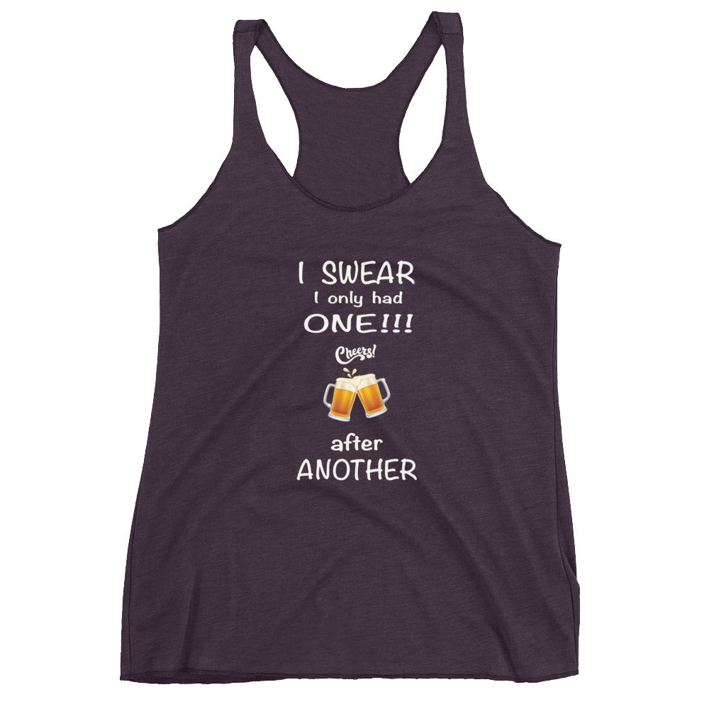 Only one Women's Racerback Tank